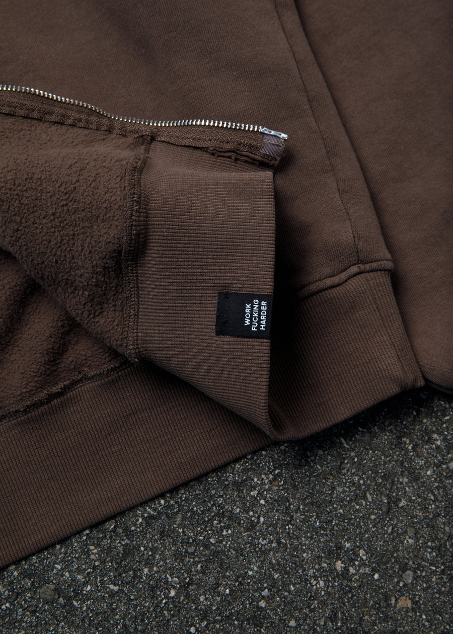 Standard Issue Spirit Zip Hoodie // Tobacco