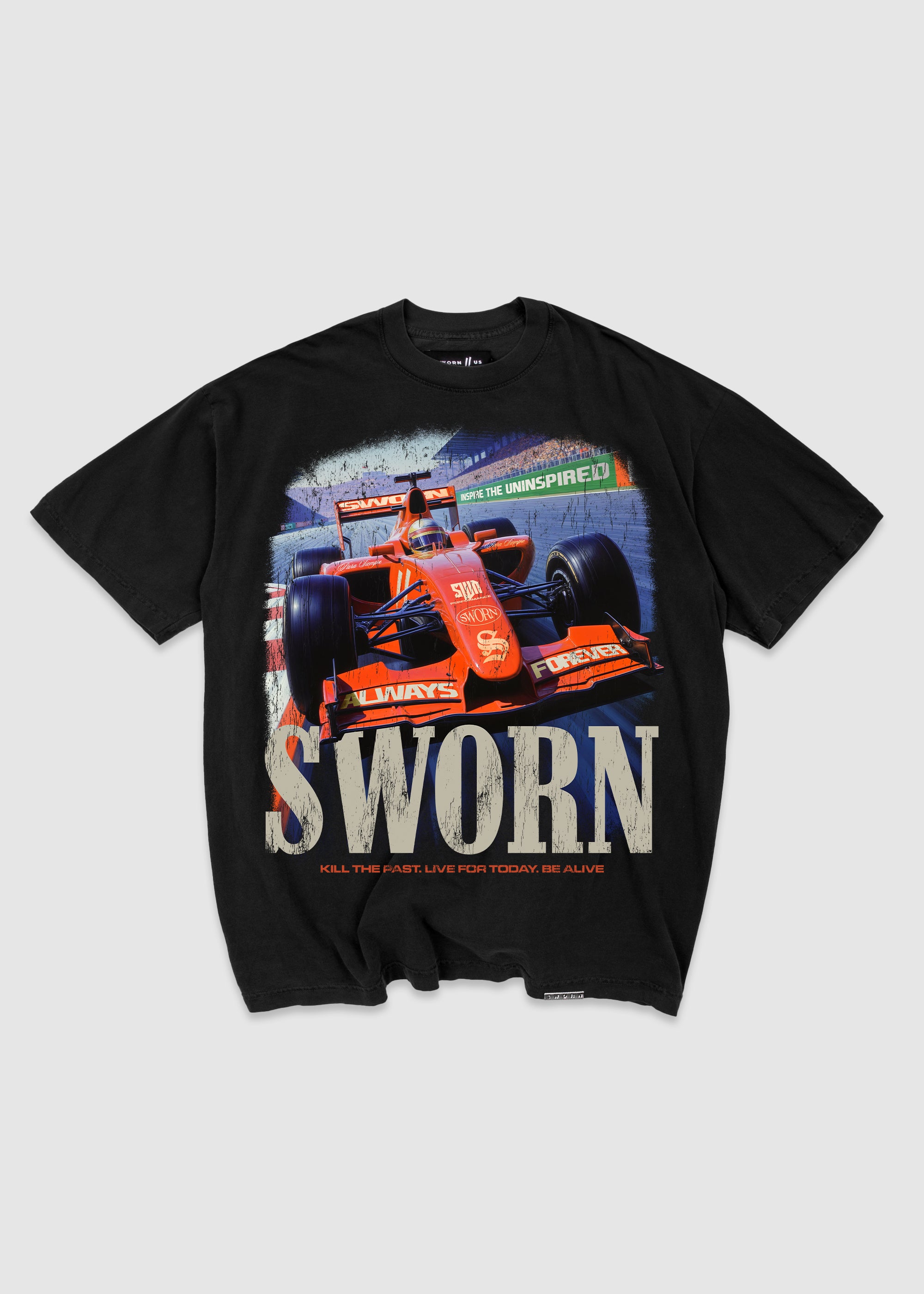 Final Lap Tee // Black