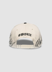 Poetry A-Frame Snapback // Natural & Black