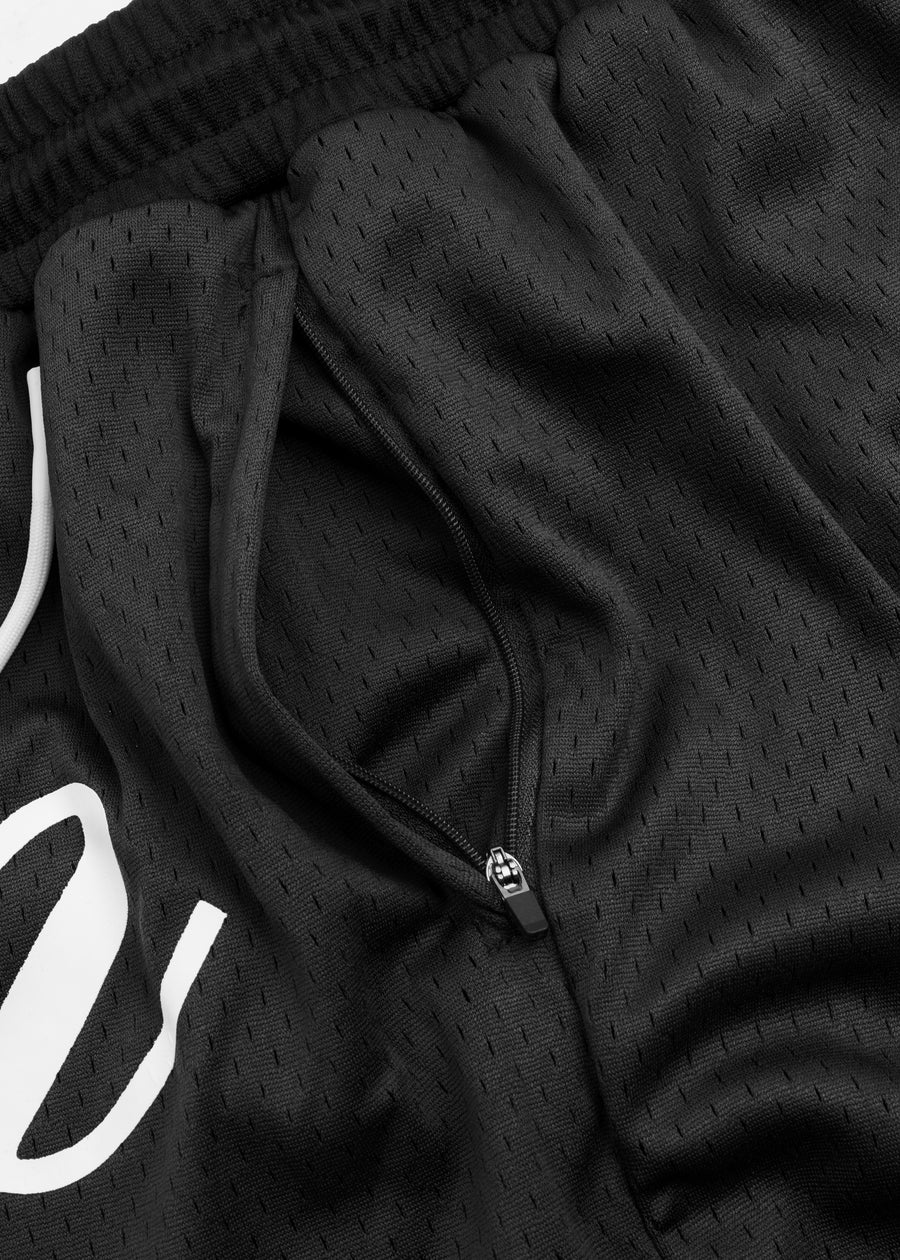 Script Mesh Shorts // Black