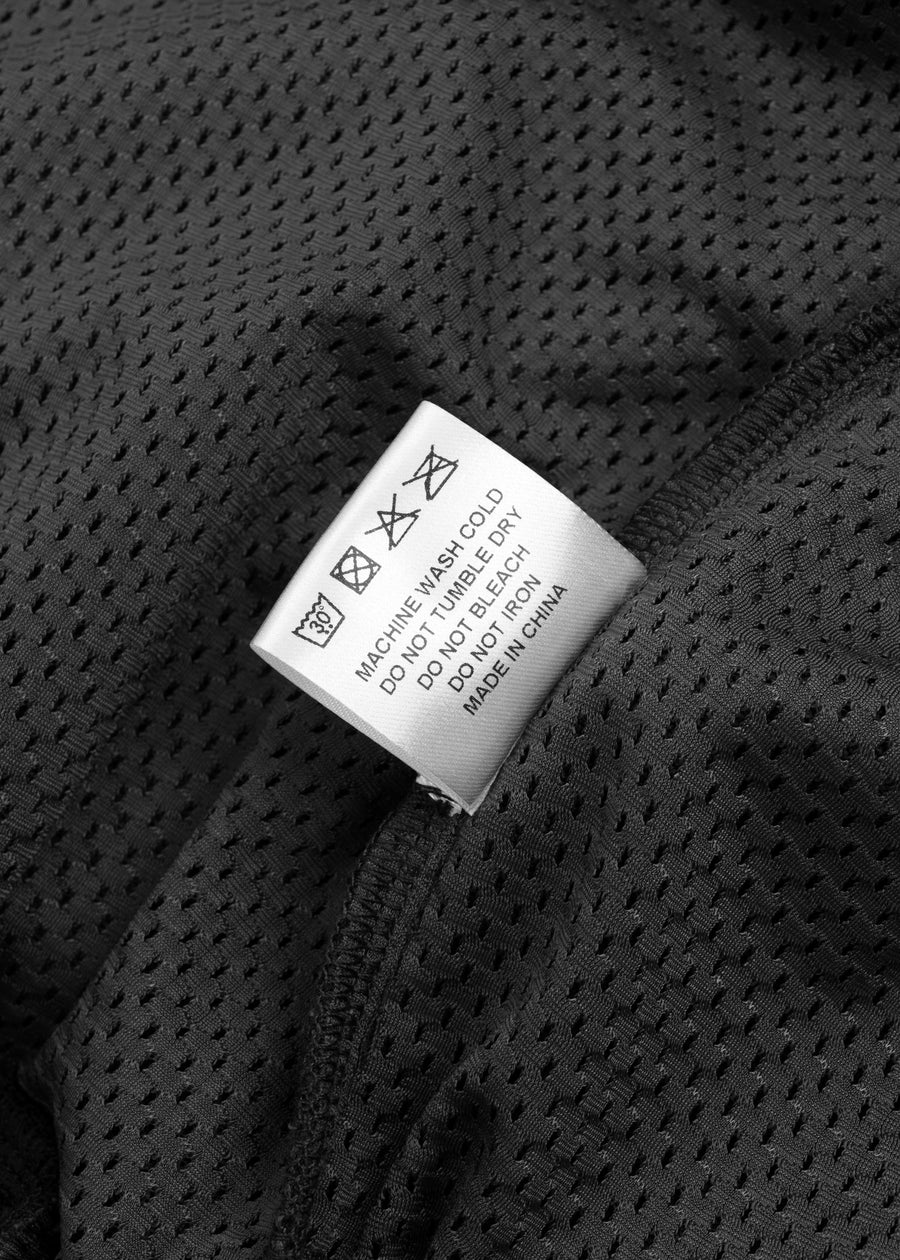 Script Mesh Shorts // Black