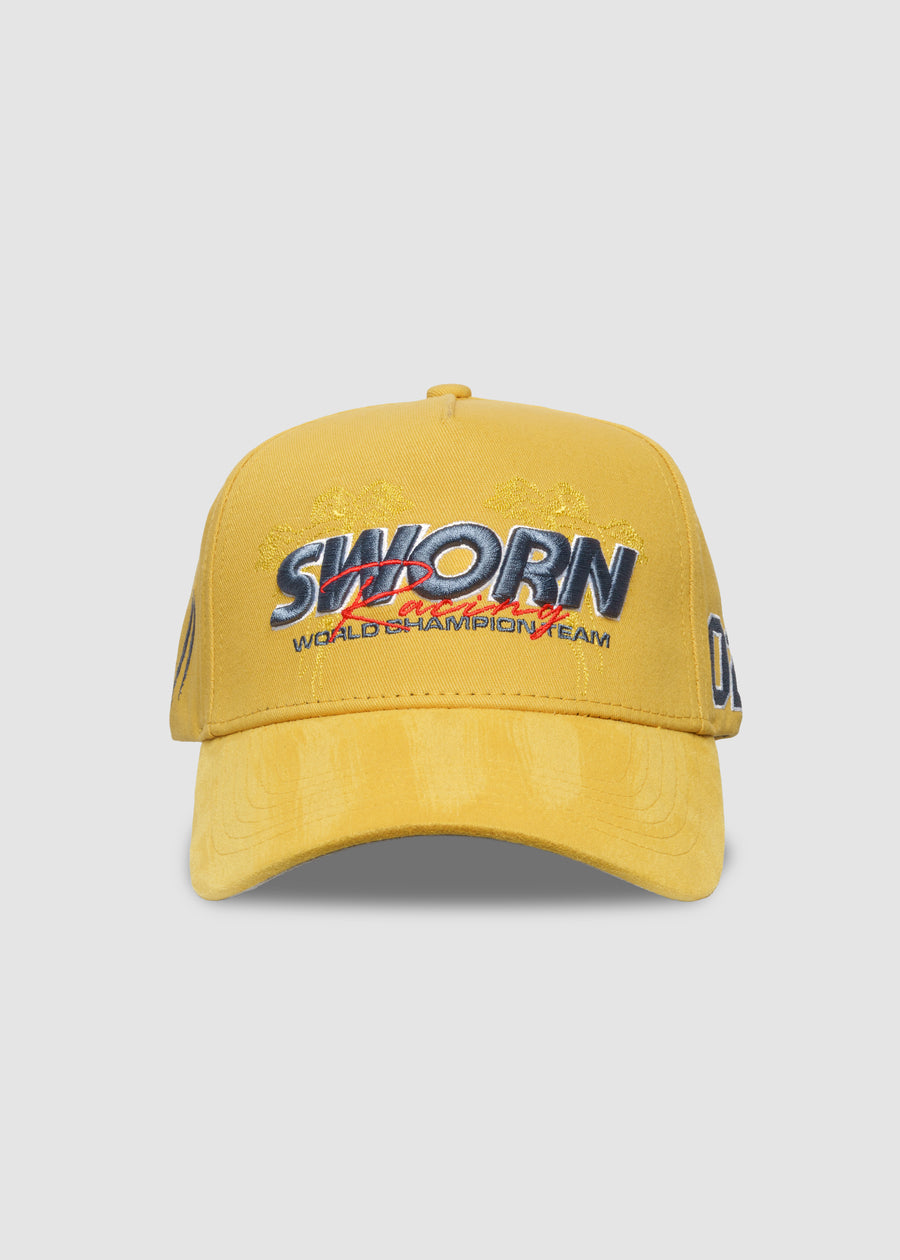 Sworn Racing A-Frame Snapback // Canary Yellow
