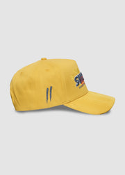 Sworn Racing A-Frame Snapback // Canary Yellow
