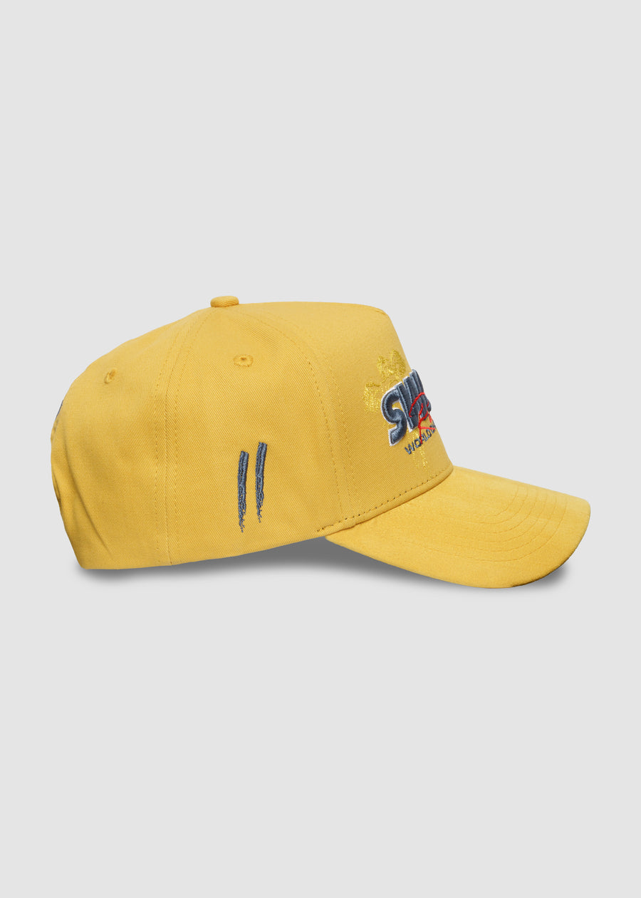 Sworn Racing A-Frame Snapback // Canary Yellow