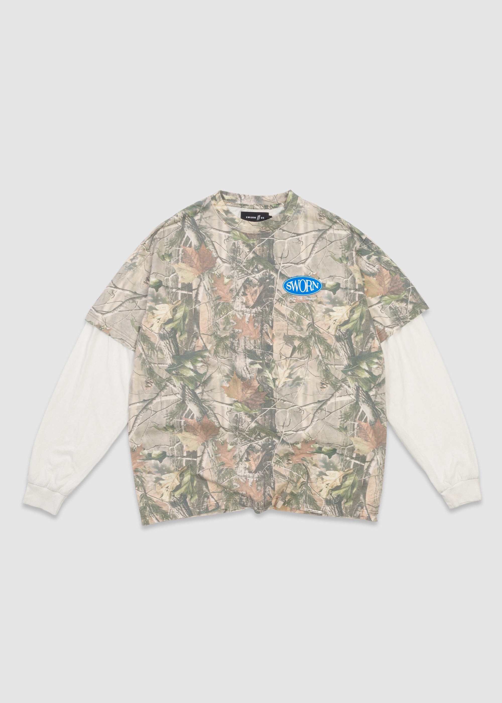 Union 2fer Longsleeve Tee // Camo