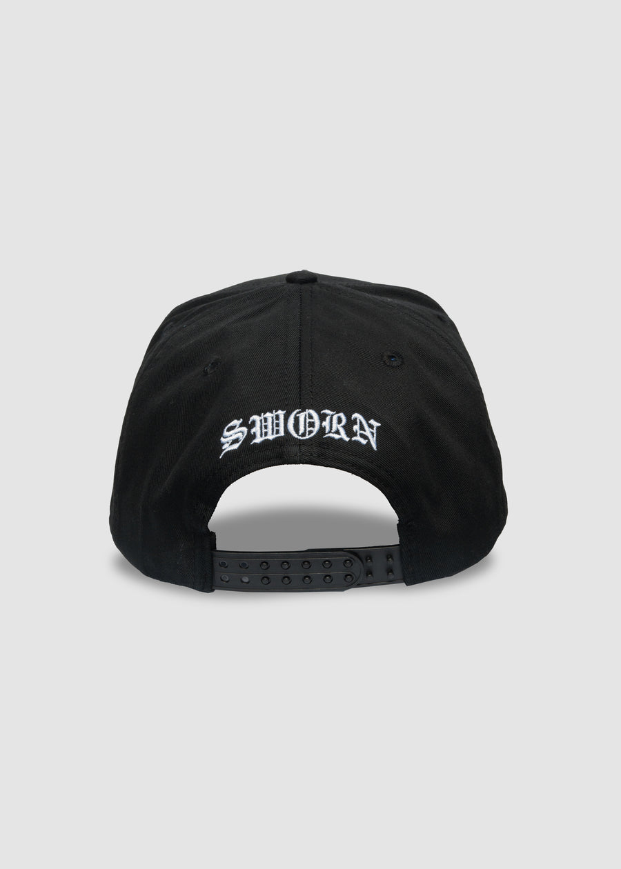 Union A-Frame Snapback // Black