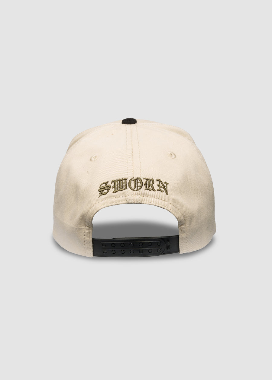 Union A-Frame Snapback // Natural