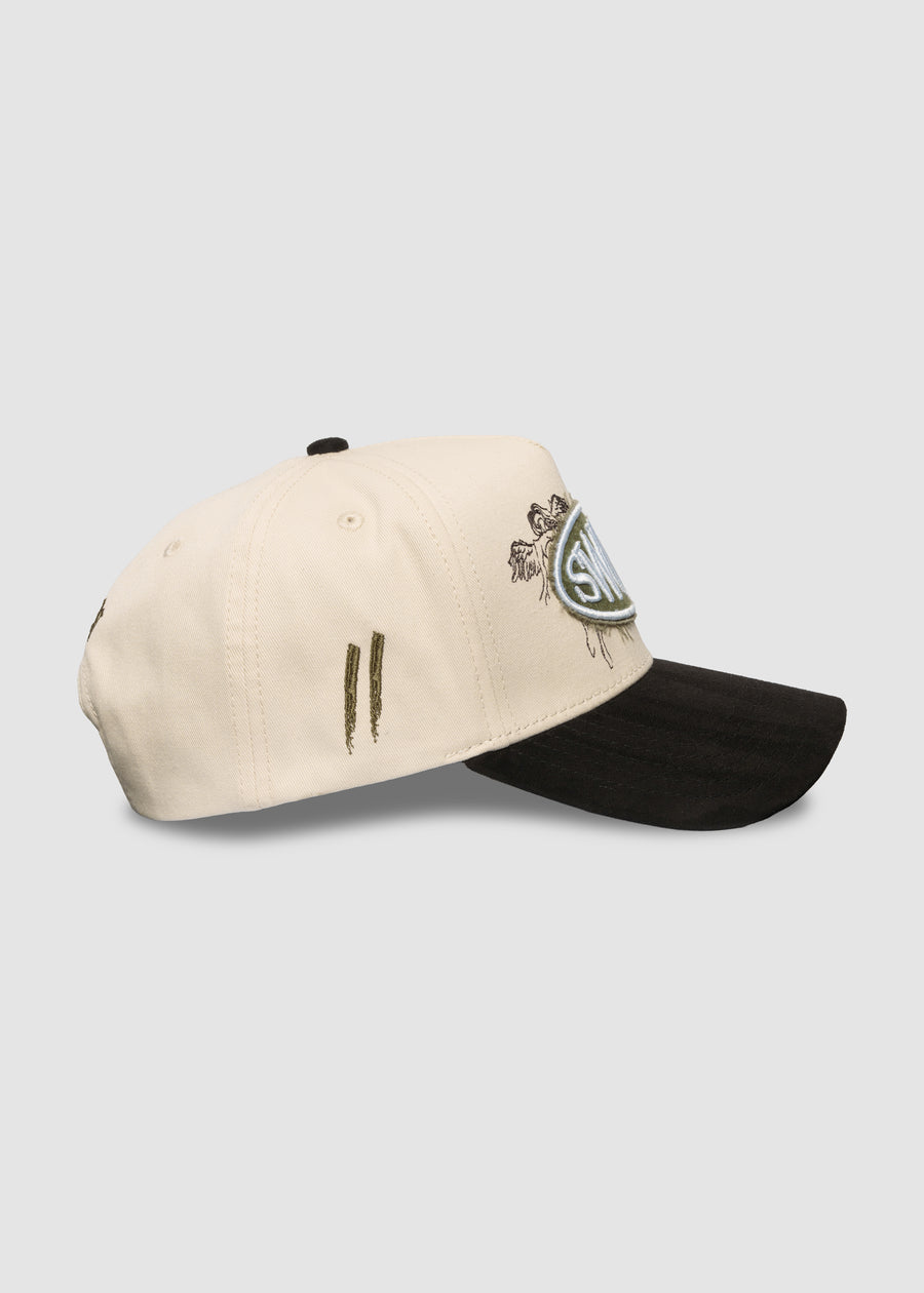 Union A-Frame Snapback // Natural