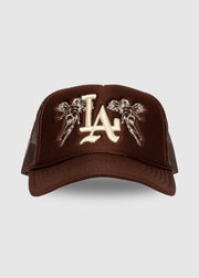 City of Angels Foam Trucker Hat // Chocolate