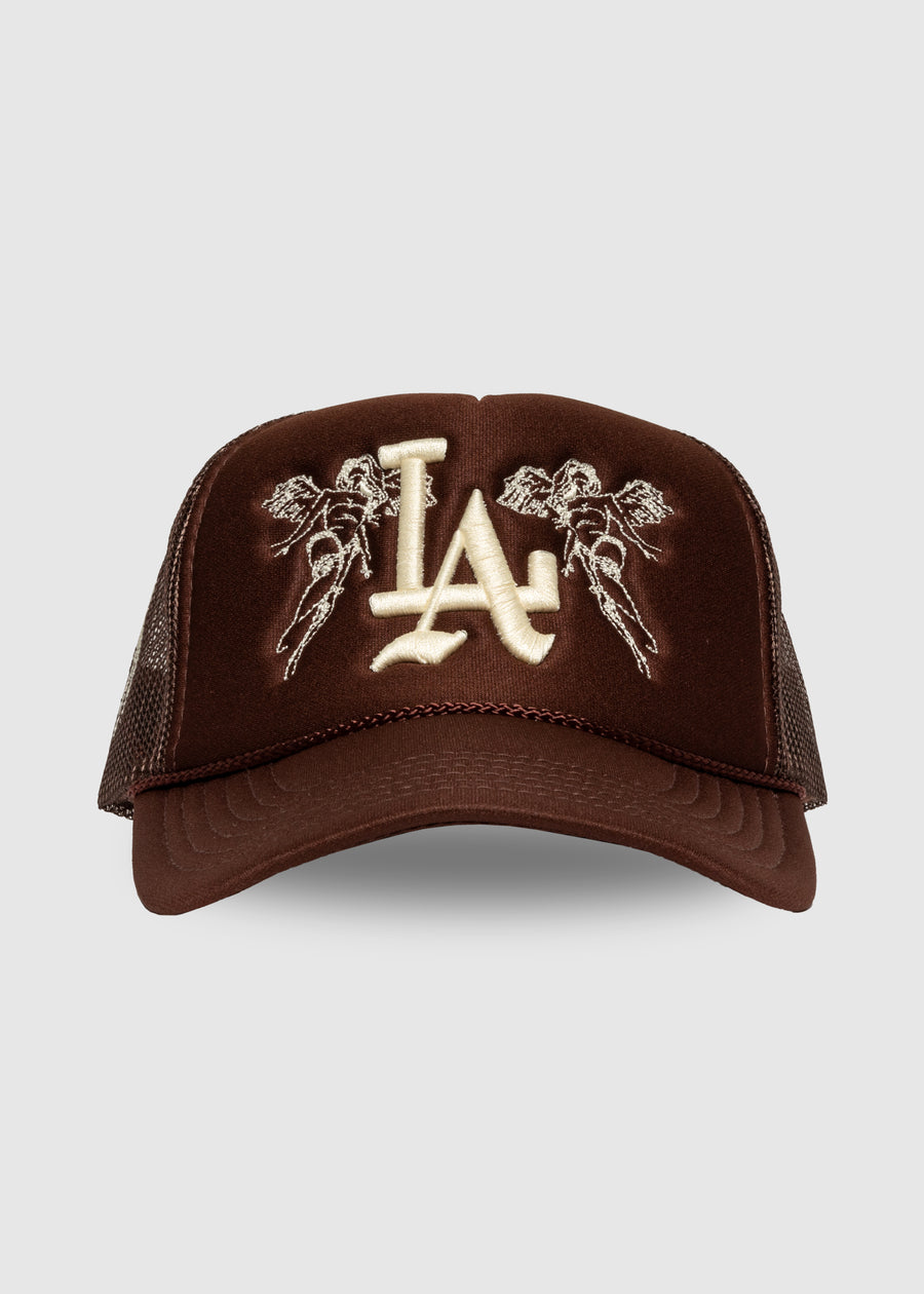 City of Angels Trucker Hat // Chocolate