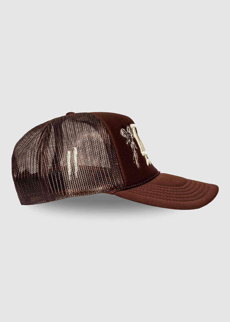 City of Angels Foam Trucker Hat // Chocolate