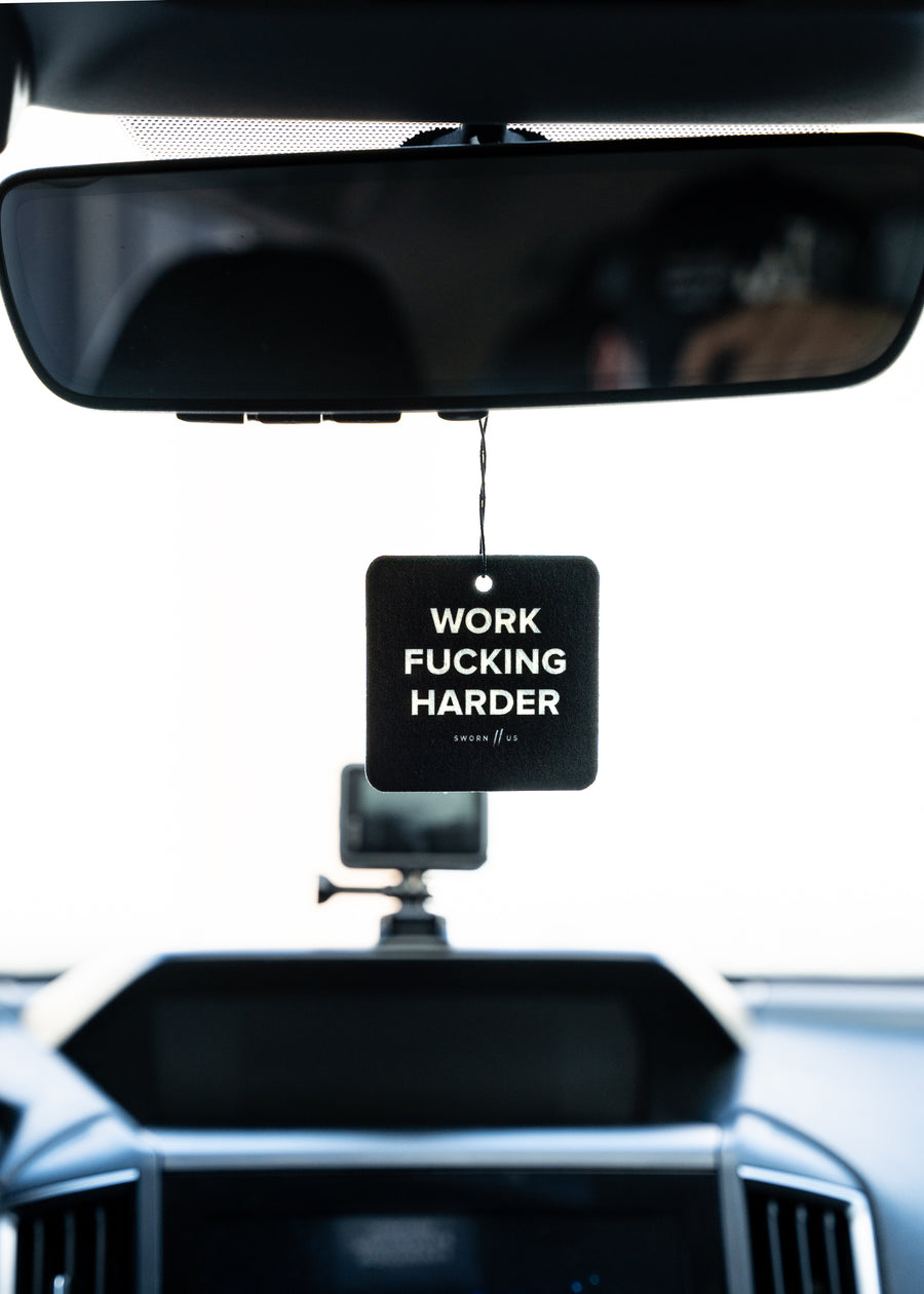 Sworn Air Freshener // WFH