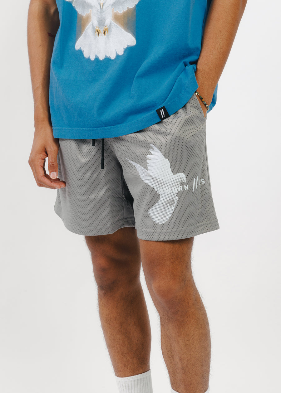 Motion Court Shorts // Cement
