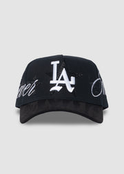 A&F Crystals A-Frame Snapback // Midnight