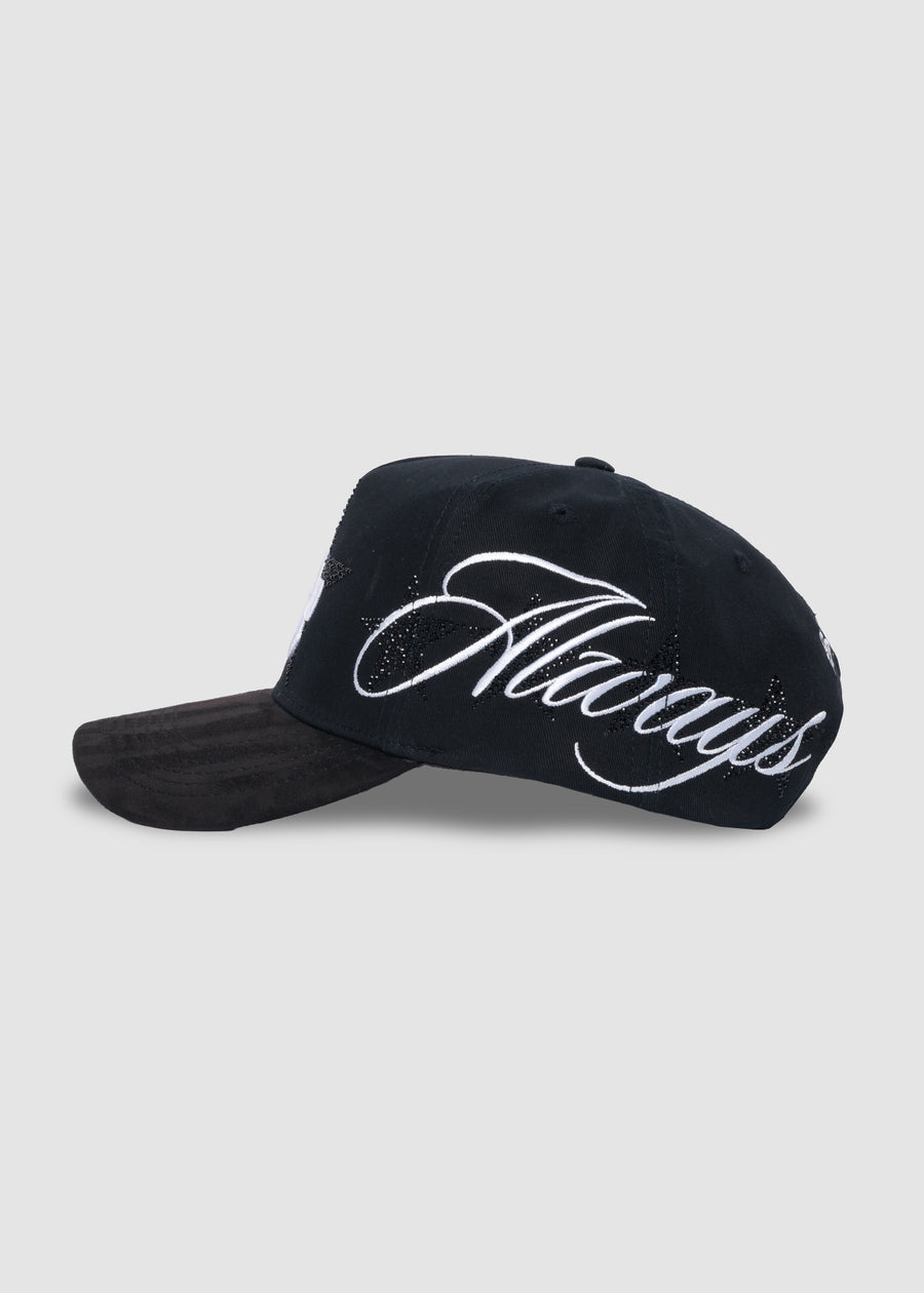 A&F Crystals A-Frame Snapback // Midnight