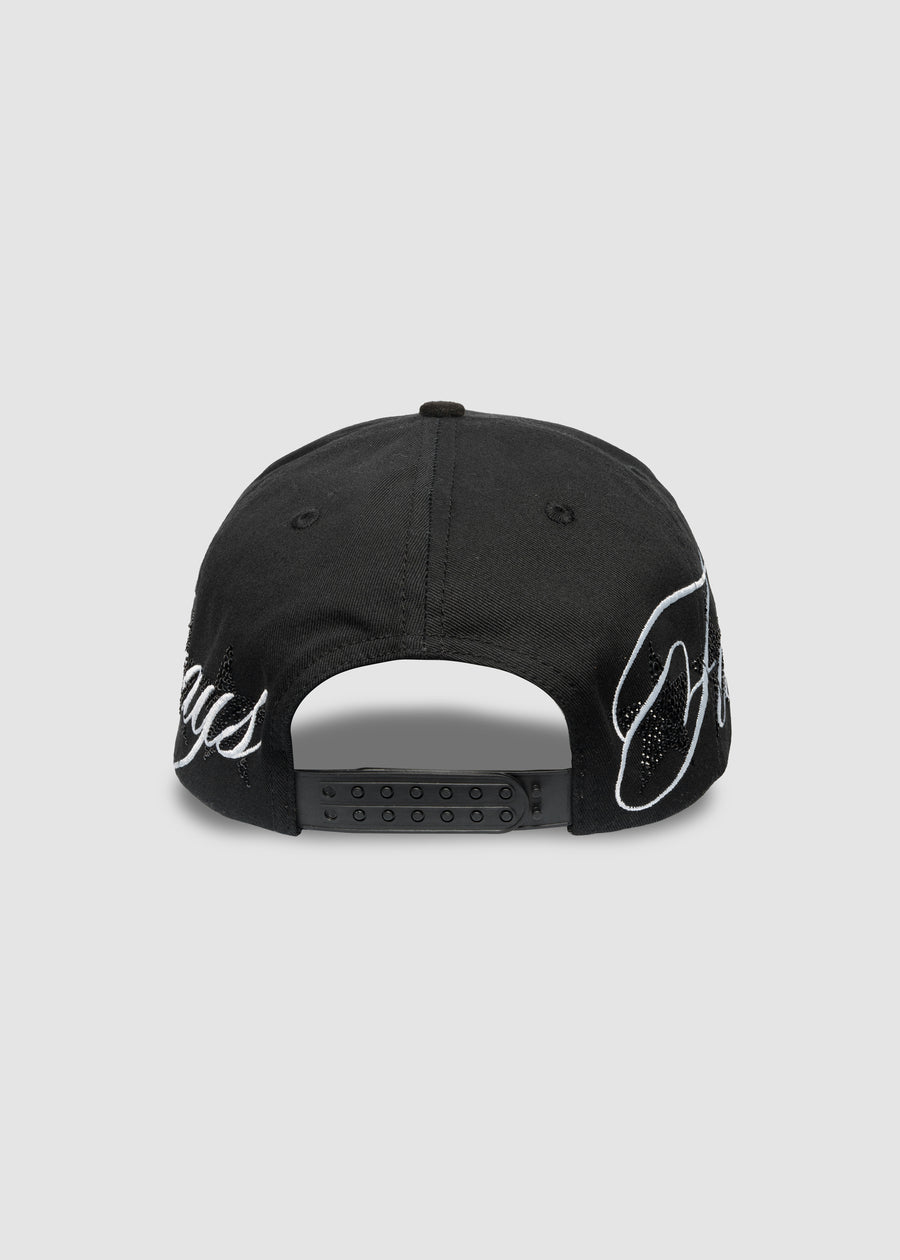 A&F Crystals A-Frame Snapback // Midnight