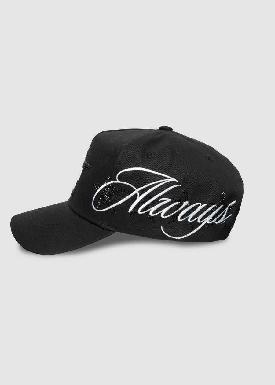 A&F Crystals A-Frame Snapback // Midnight