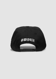 Angel Spirit Unstructured Snapback // Black