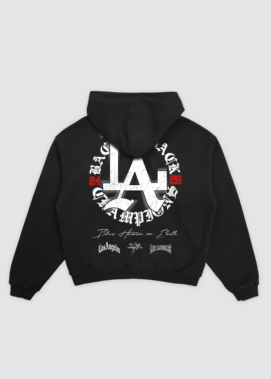 Back 2 Back Hoodie // Black