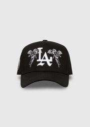 City of Angels A-Frame Snapback // Black & White