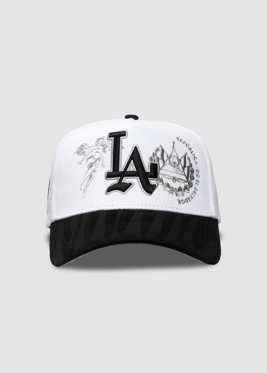 COA E.S. A-Frame Snapback // White & Black