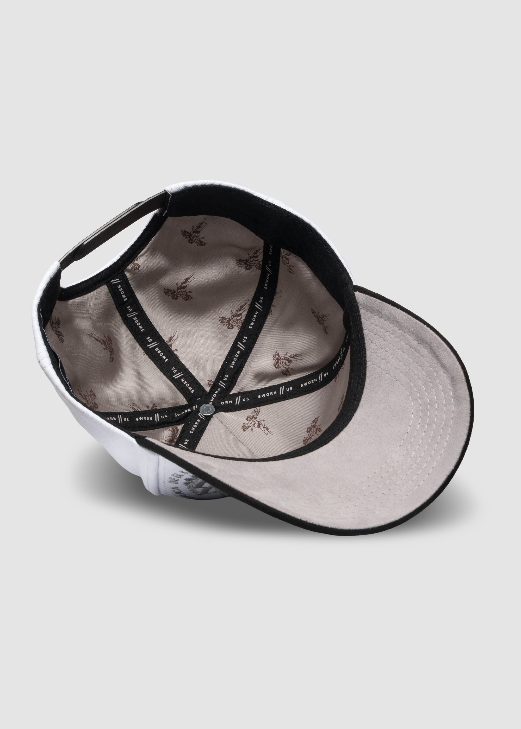 COA E.S. A-Frame Snapback // White & Black