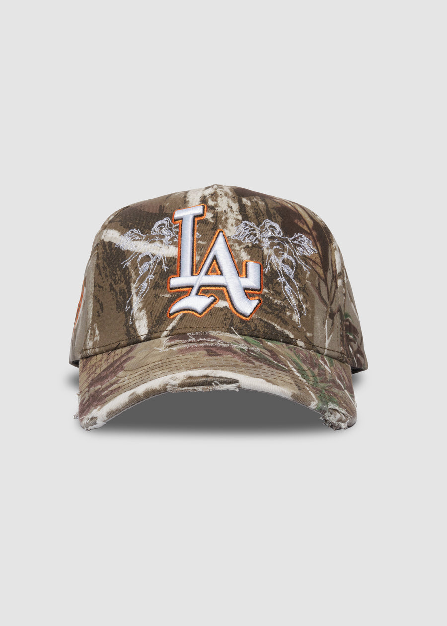 City of Angels A-Frame Snapback // Vintage Camo