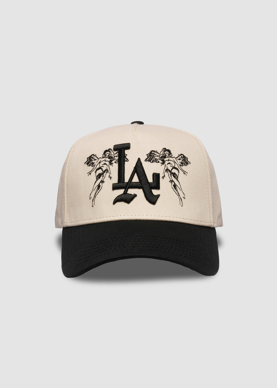 City of Angels A-Frame Snapback // Natural