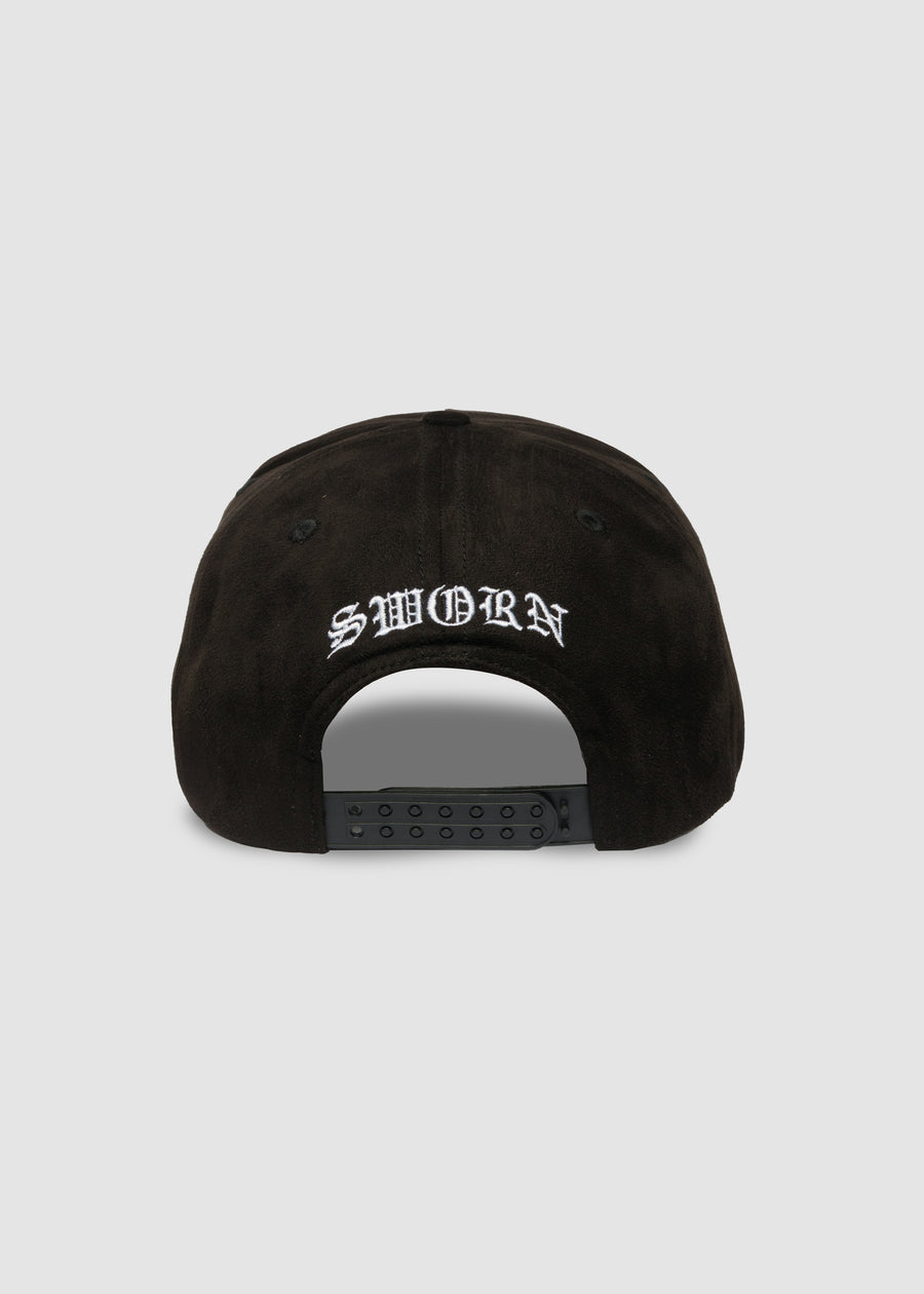 Crystal City of Angles A-Frame Snapback // Midnight