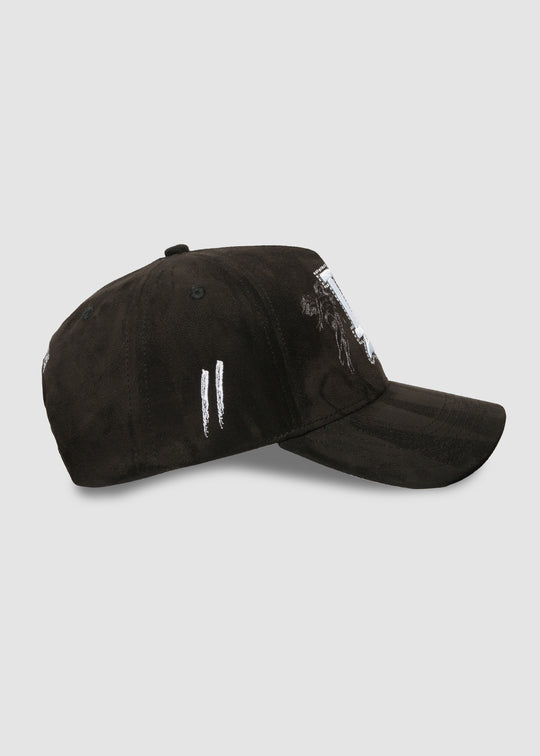 Crystal City of Angles A-Frame Snapback // Midnight