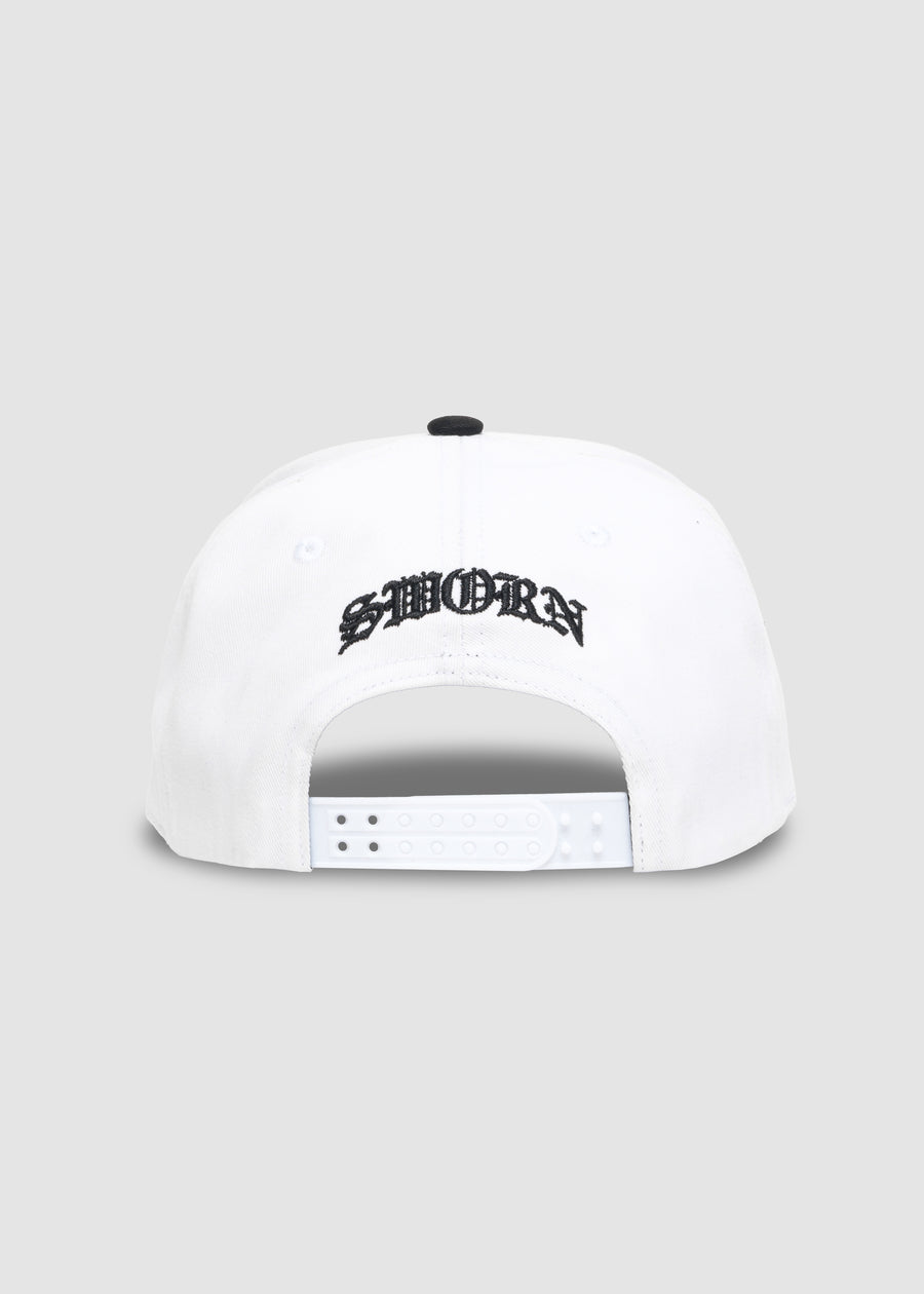 City of Angels A-Frame Snapback // White