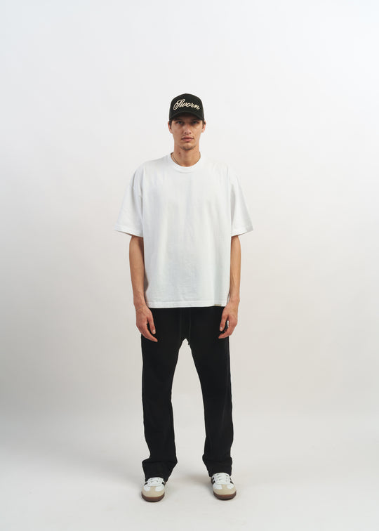 Standard Issue Oversized Crop Tee // White