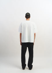 Standard Issue Oversized Crop Tee // White