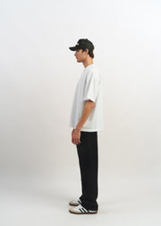 Standard Issue Oversized Crop Tee // White