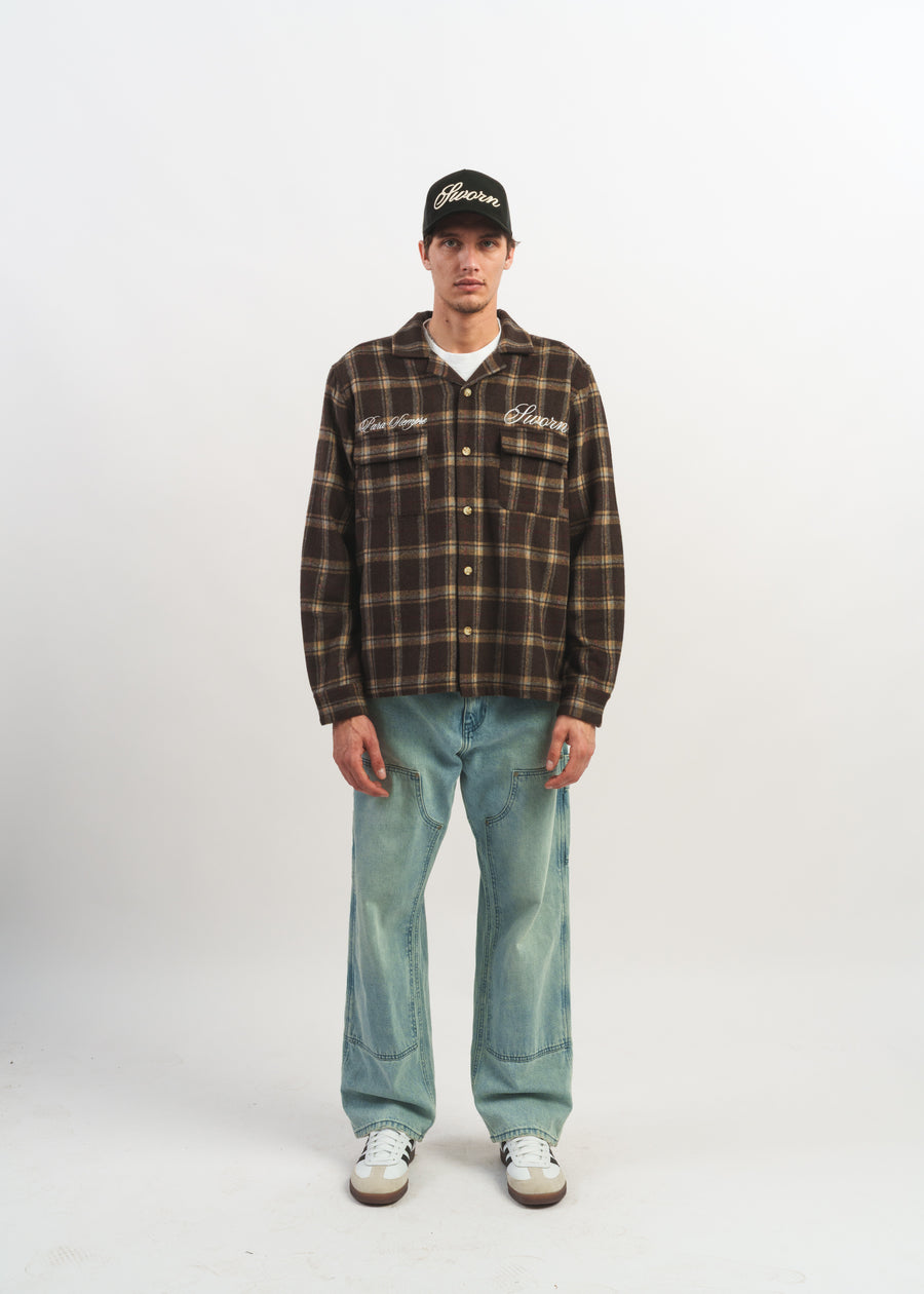 Lotus Angel Flannel // Espresso