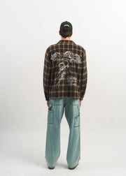 Lotus Angel Flannel // Espresso