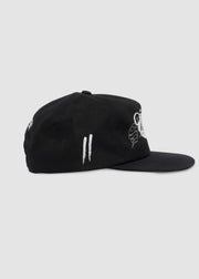 Échale Ganas Unstructured Snapback // Black
