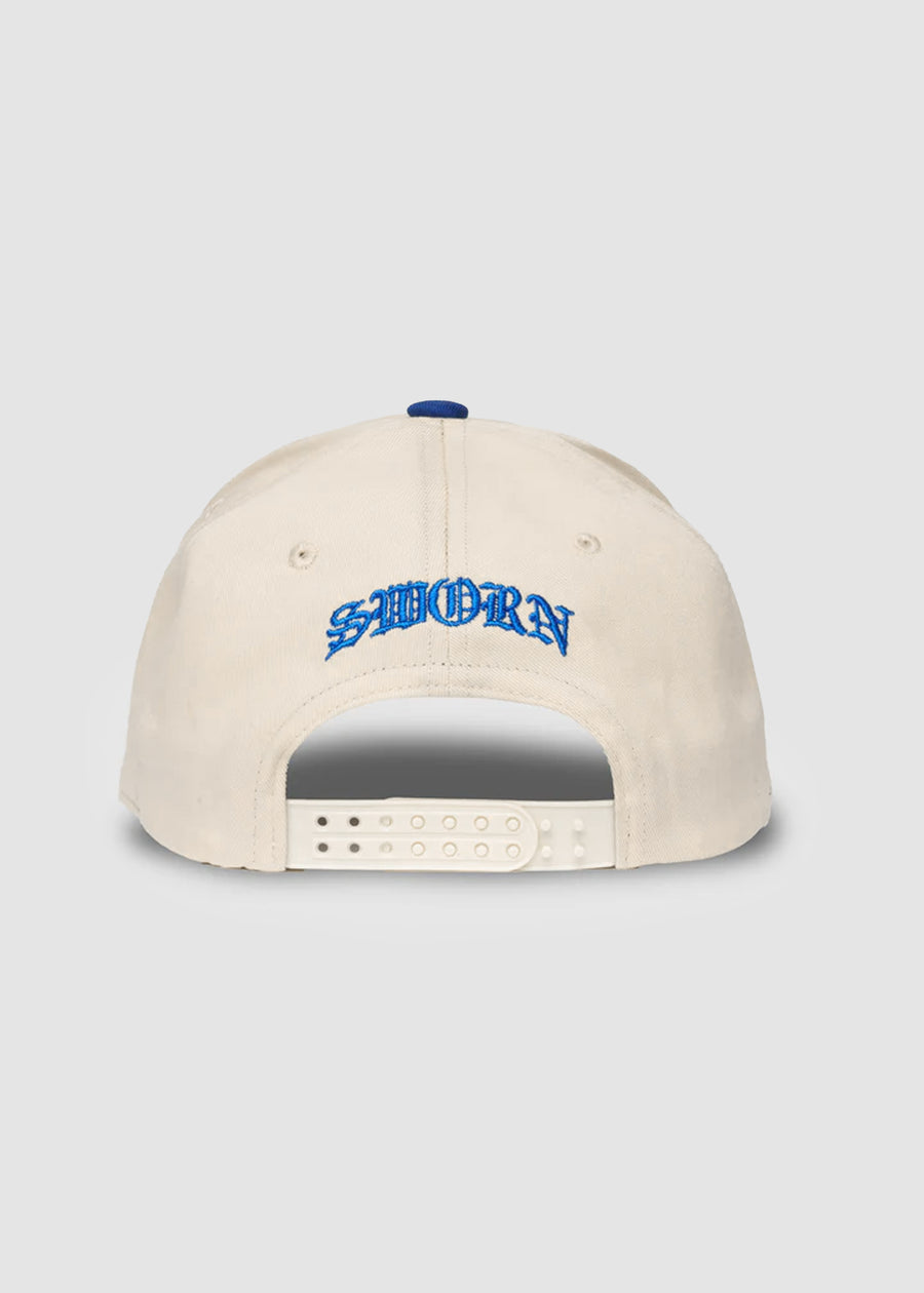 COA E.S. A-Frame Snapback // Natural & Royal