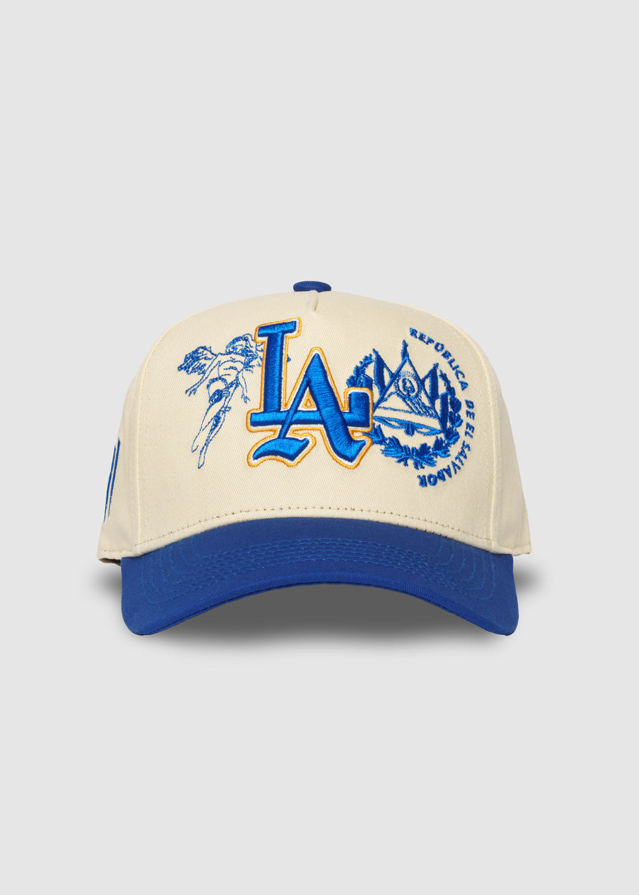 E.S. A-Frame Snapback // Natural & Royal