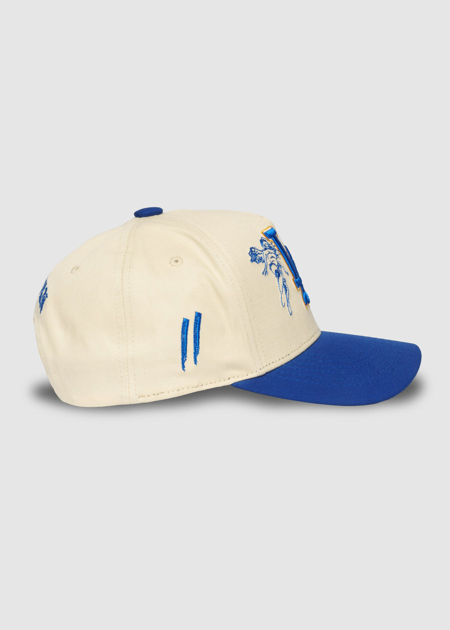 E.S. A-Frame Snapback // Natural & Royal
