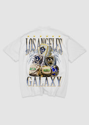 LA Galaxy Six Rings Tee // White