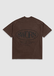 Union Tee // Tobacco