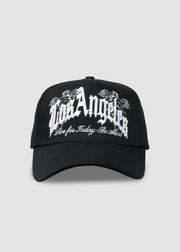 Hometown A-Frame Snapback // Black