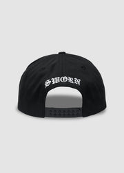 Hometown A-Frame Snapback // Black