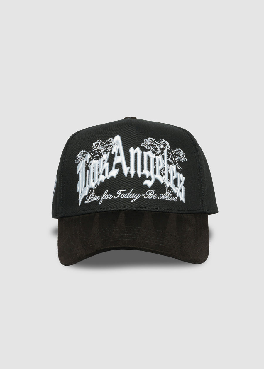 Hometown A-Frame Snapback // Black