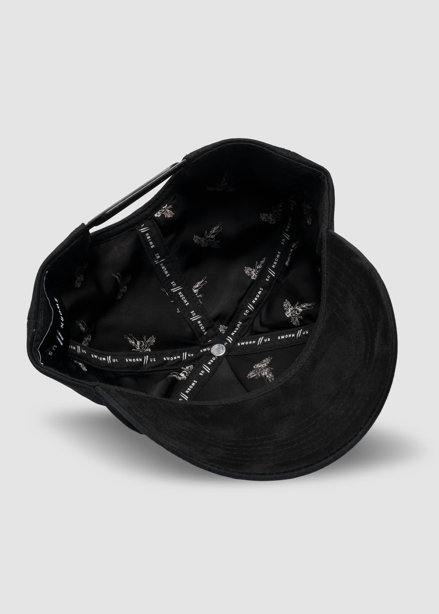 Hometown A-Frame Snapback // Black