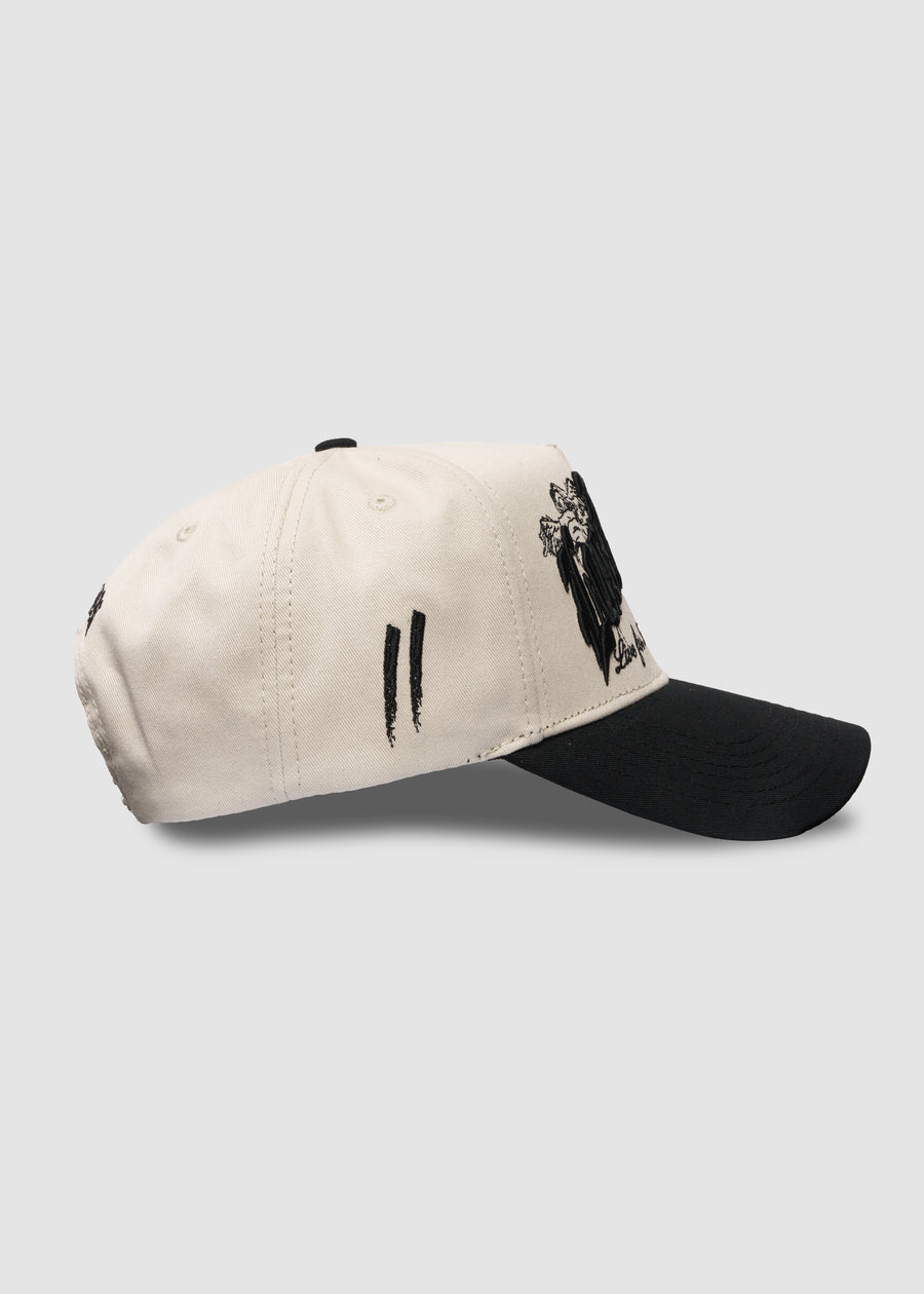 Hometown A-Frame Snapback // Natural