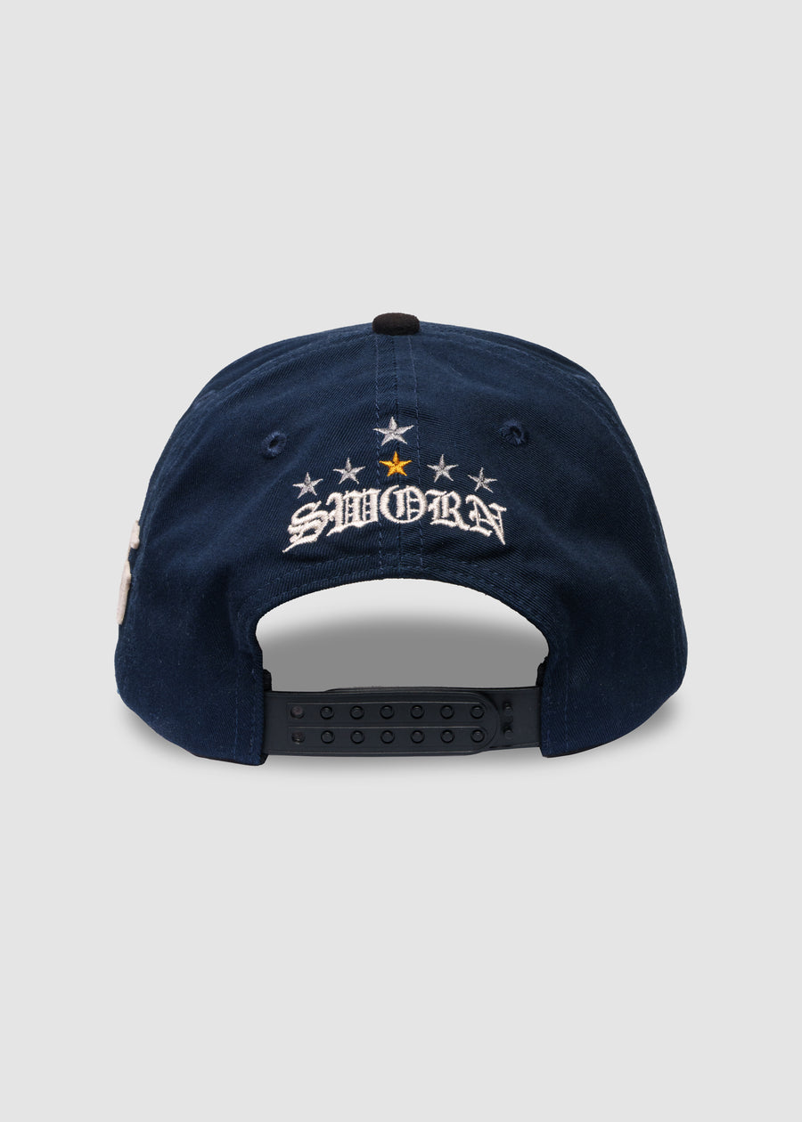 LA Galaxy Hometown A-Frame Snapback // Navy
