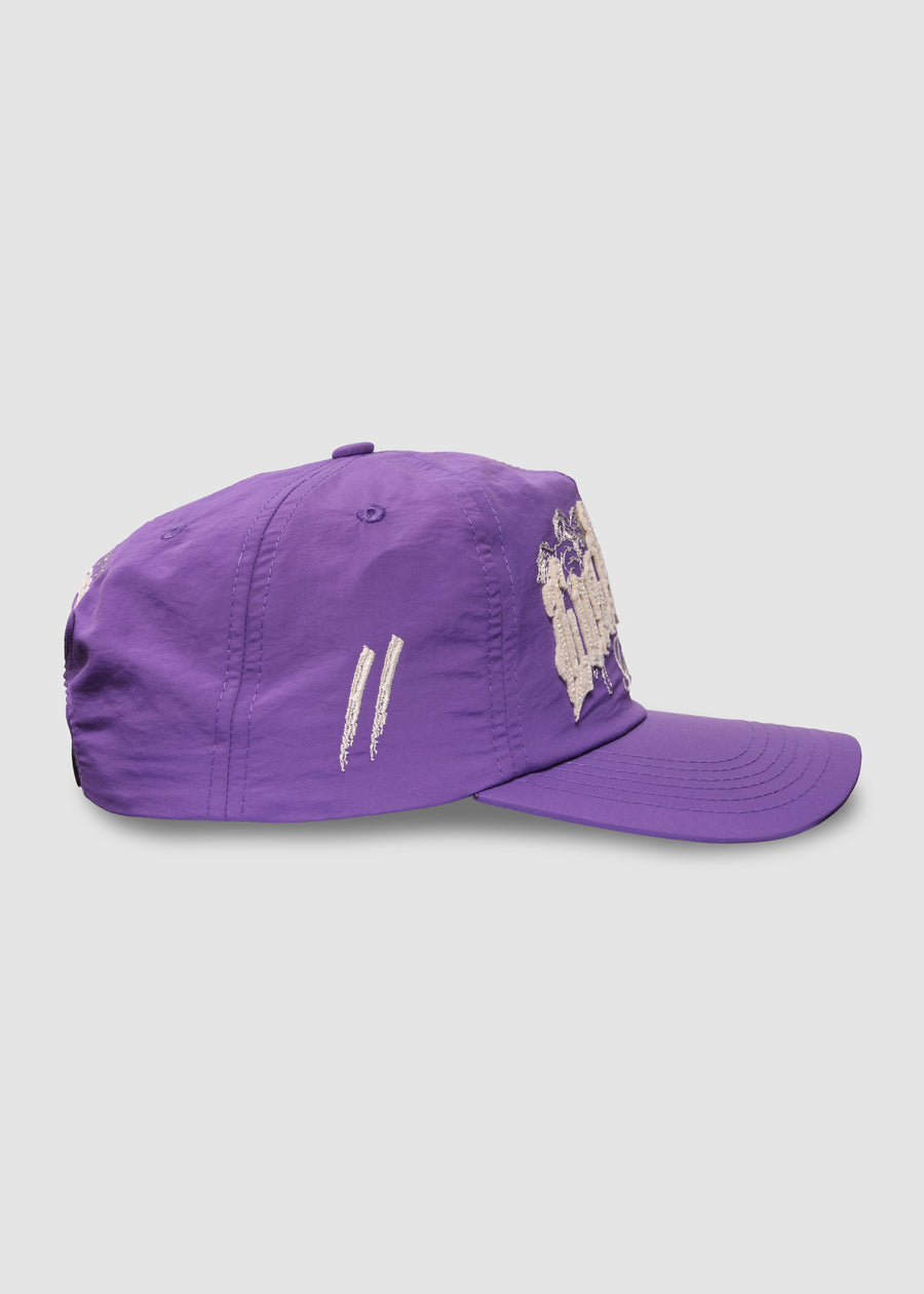LA Galaxy Hometown Nylon Snapback // Purple