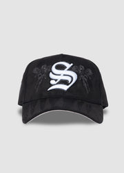 Icon Crystal A-Frame Snapback // Midnight